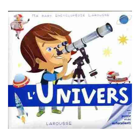 Univers + Puzzle + autocollants ( Baby Encyclopedie ) HB