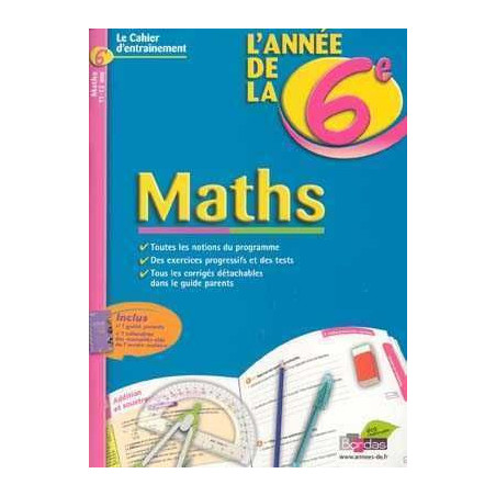 LAnne de la 6eme Maths