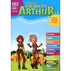 Cahier Vacances Arthur CE2 au CM1