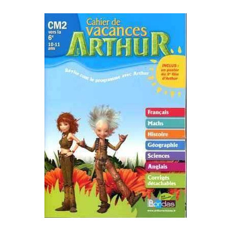 Cahier Vacances Arthur CM2