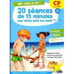 Pret pour le CE1 / 20 seances de 15 minutes CP ( francais - maths )