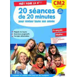 Pret pour la 6º / 20 seances de 20 minutes CM2 ( francais - maths )