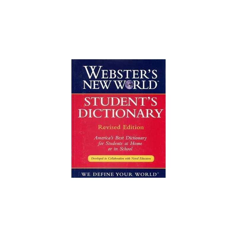Webster New World Student's Dictionary HB