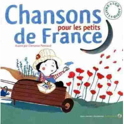 Chansons pour les Petites de France + cd audio (hojas duras)