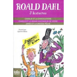 Roald Dahl 3 Histoires ( Charlie Chocolaterie / Ascenseur Verre/James )