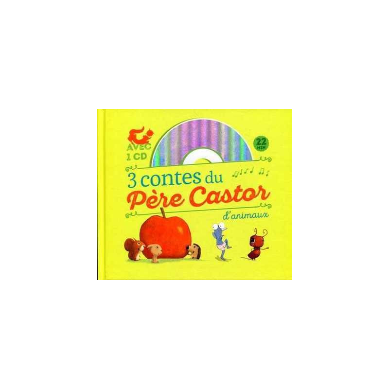 3 Contes du Pere Castor + cd