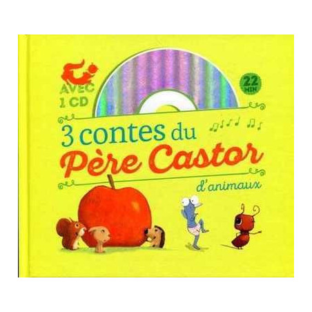 3 Contes du Pere Castor + cd