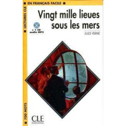 Vingt Mille Lieues sous le Mer + cd MP3 nivel 1