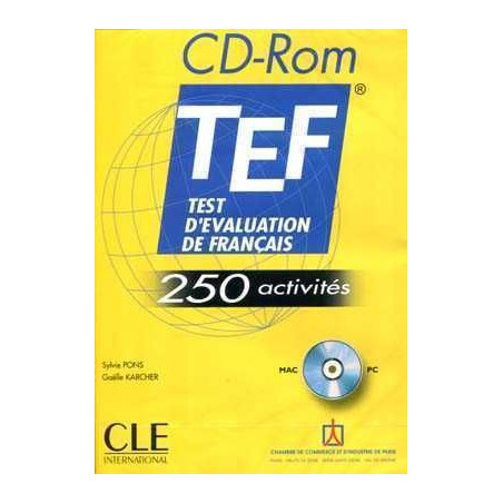 TEF Test DEvaluation de Français 250 Activities CD Rom