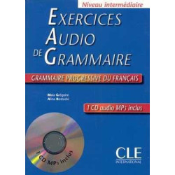 Exercices Audio de Grammaire Progressive Intermediaire + cd MP3