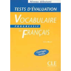 Vocabulaire Progressif Debutant Tests Evaluation