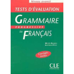 Grammaire Progressive Avance Tests Evaluation