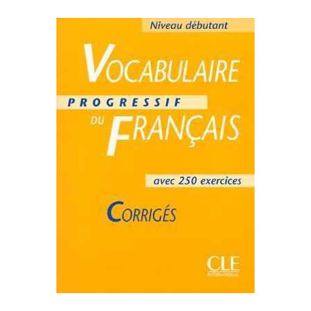 Vocabulaire Progressif Debutant corrige