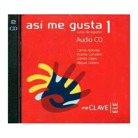 Asi me Gusta 1 cd audio alumno