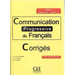 Communication Progressive Debutant Complet Corriges