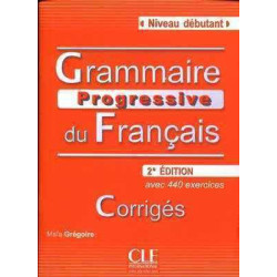 Grammaire Progressive Debutant 2 Ed Corrige