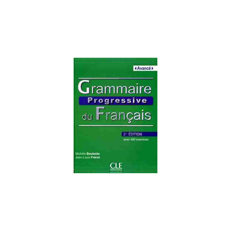 Grammaire Progressive Avance 400 exercices + cd audio 2ed