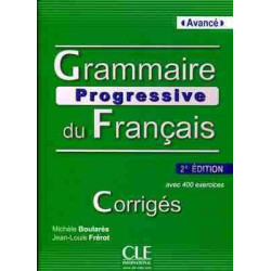 Grammaire Progressive Avance 400 exercices corrige