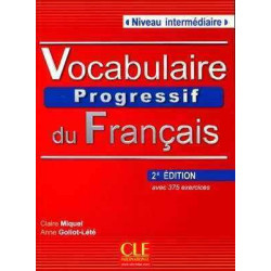 Vocabulaire Progressif Intermediaire + cd audio 2º ed.