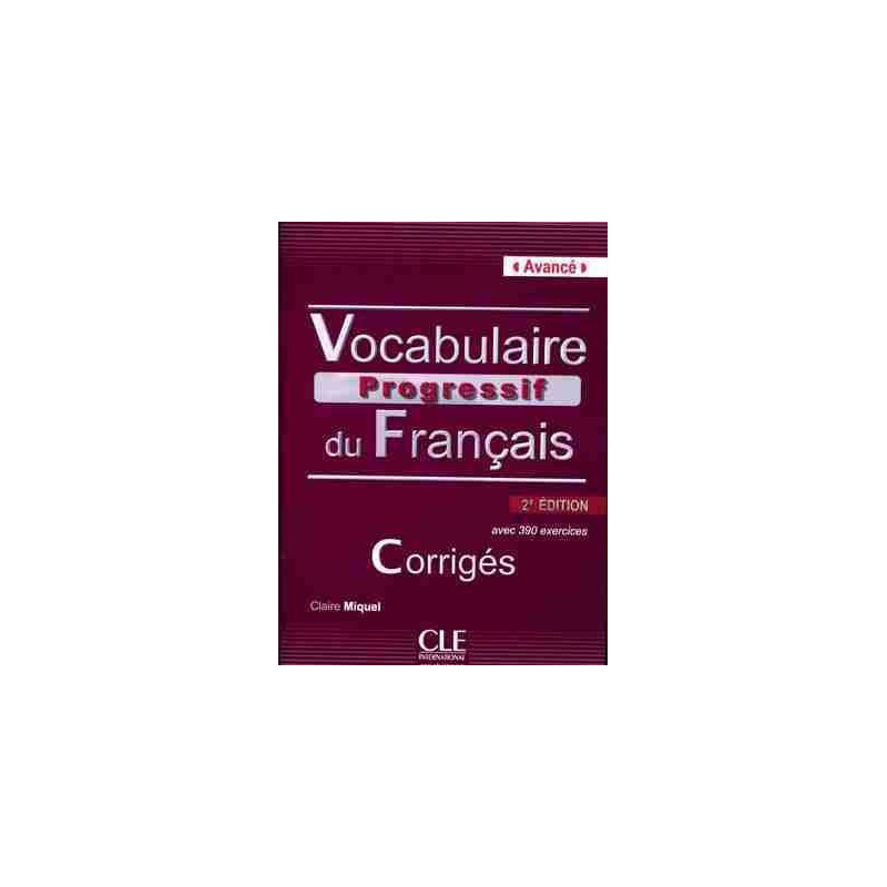 Vocabulaire Progressif Avance B2-C1 Corrige 2ºed