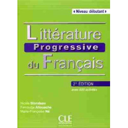 Litterature Progressive Debutant du Francais + cd mp3 2ª Ed.