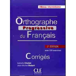 Orthographe Progresive Intermediaire corriges 2º ed