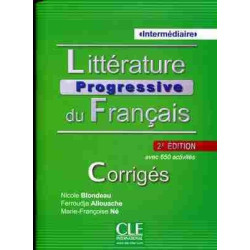 Litterature Progressive Intermediaire corrige 2º ed.