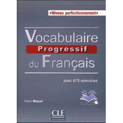 Vocabulaire Progressif Perfectionnement C1-C2 Livre + Cd audio