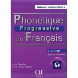 Phonetique Progressive Intermediaire 2ª Ed + Cd MP3