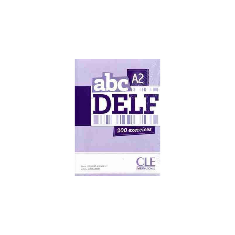 abc delf A2 200 exercices livre + cd audio