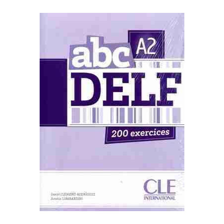 abc delf A2 200 exercices livre + cd audio