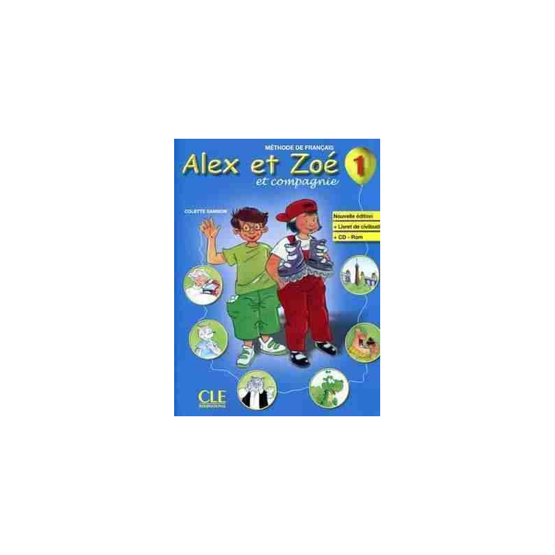 Alex et Zoe 1 alumno + cd rom + Livret Civilisation n/e