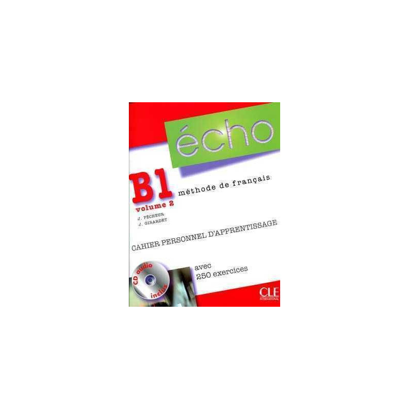 Echo B1.2 cahier + cd audio