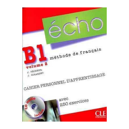 Echo B1.2 cahier + cd audio