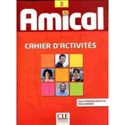 Amical 2 A2 Cahier + Cd audio + corriges