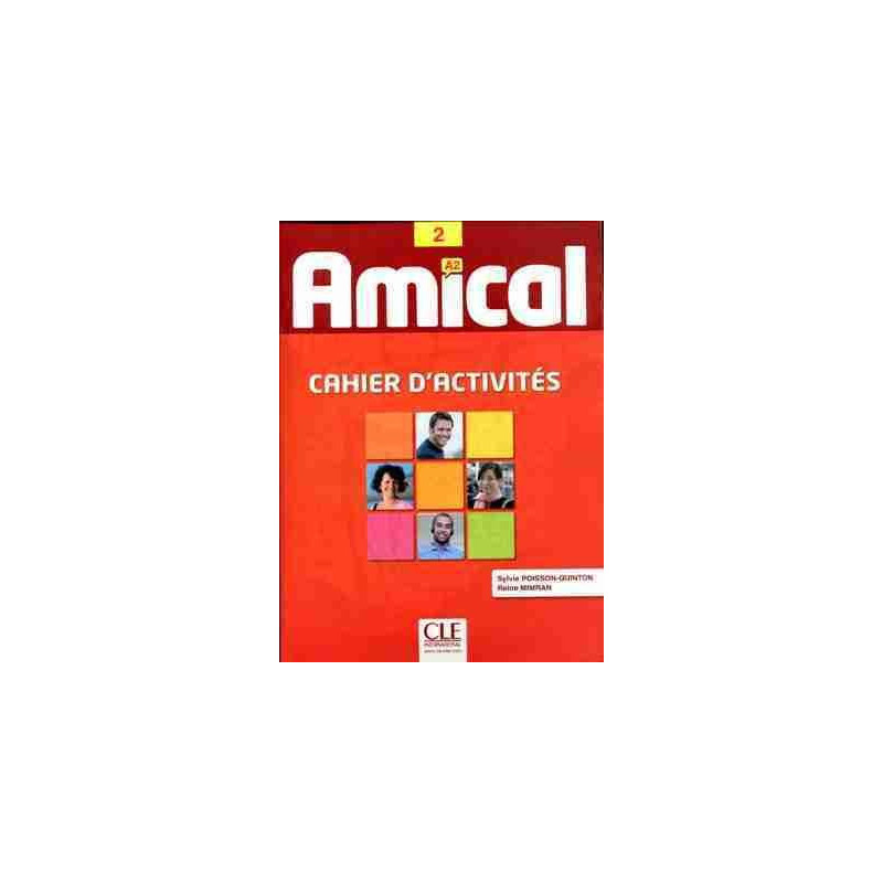 Amical 2 A2 Cahier + Cd audio + corriges