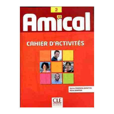 Amical 2 A2 Cahier + Cd audio + corriges