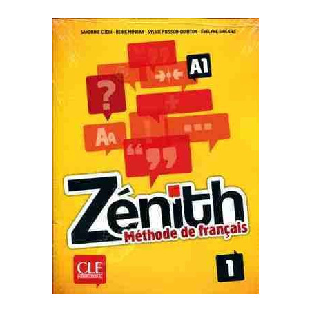 Zenith A1 Livre de l Eleve + DVD Room