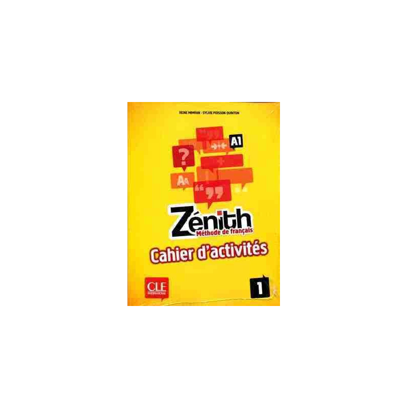 Zenith A1 Cahier d Activites