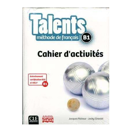 Talents B1 cahier activities