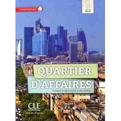 Quartier d' Affaires 1 , A2 Livre eleve + dvd rom