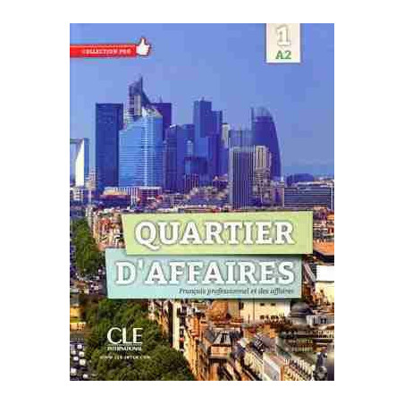 Quartier d Affaires 1 , A2 Livre eleve + dvd rom