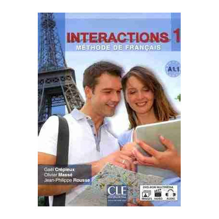 Interactions 1, A1.1 livre de l' eleve DVD Rom