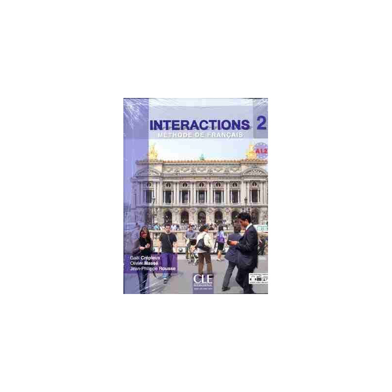 Interactions 2, A1.2 livre de l eleve DVD Rom