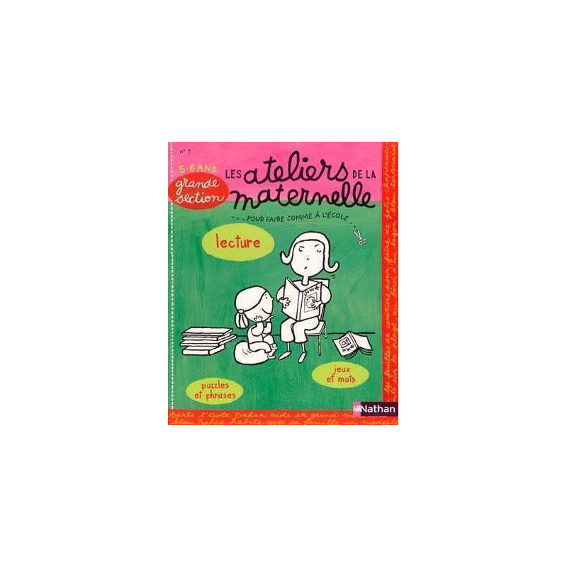 Ateliers maternelle lecture GS