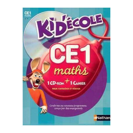 Kidecole nº 4 CE1 Maths + cd rom