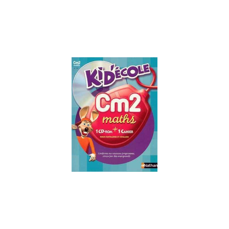 Kidecole nº 10 CM2 Maths + cd rom