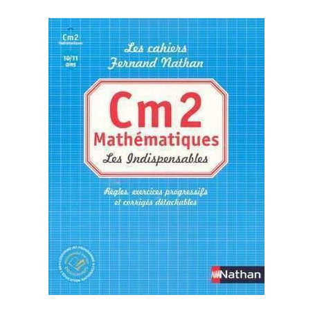 Cahier Fernand Nathan Maths CM2