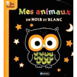 Mes Animaux en Noir et Blanc ( cartone )