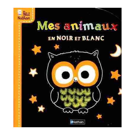 Mes Animaux en Noir et Blanc ( cartone )